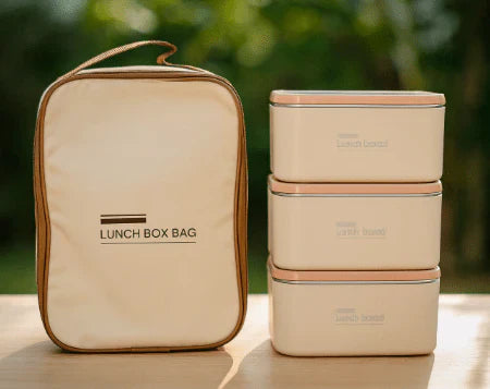 Lunch Box Set with Insulated Carry Bag My Store