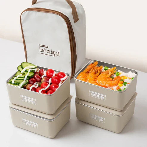Lunch Box Set with Insulated Carry Bag My Store